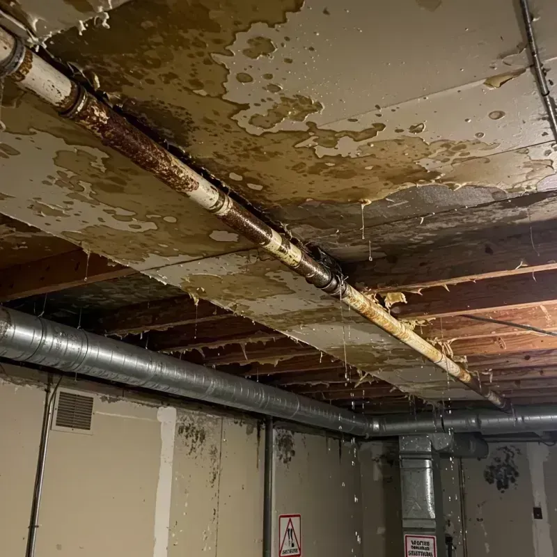 Ceiling Water Damage Repair in De Witt County, IL